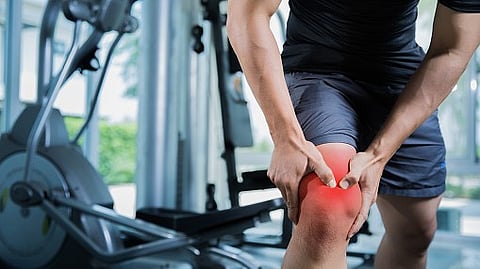 Researchers viewed MRI of muscle injuries athletes found that when muscle injuries were characterized by torn fibers extending to the tendon, athletes were unable to finish their events.