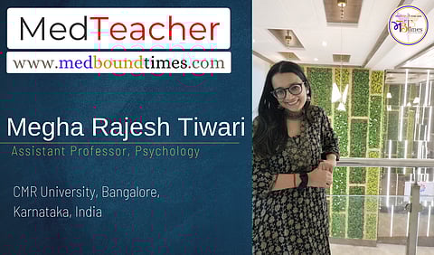 Megha Rajesh Tiwari, Assistant Professor (Psychology)