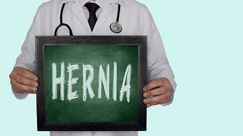 Hernias can appear in a number of sites, might be present at birth or develop later in life, and can occur for a variety of reasons, including the bulging of an organ or tissue beyond where it is normally confined