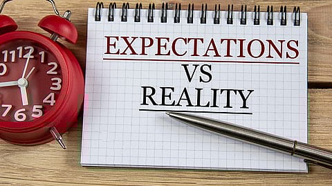 Expectation vs reality