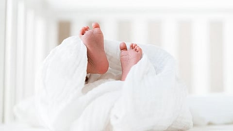 The parents took the infant to Bhavsinhji General Hospital in Porbandar, where the infant child was found with burns and breathing complications.