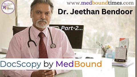 Dr. Jeethan Bendoor's Quest for Nutrition and Anti-aging: Part 2