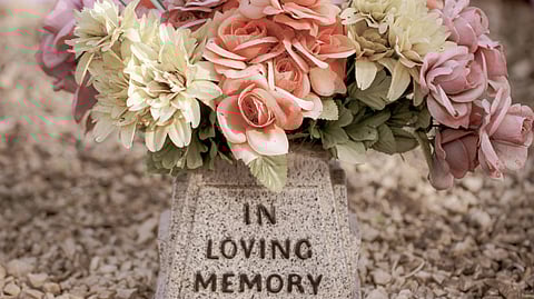 You do not simply get over it, grief is an emotion that needs to be embraced and accepted.