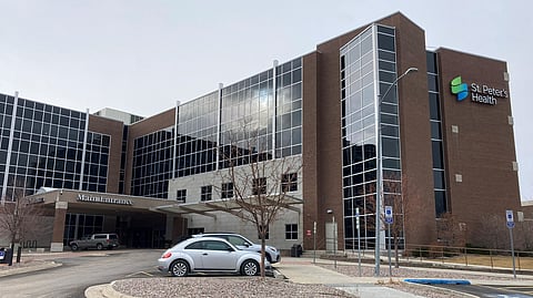 St. Peter’s Health, one of Montana’s nonprofit hospitals, in Helena on Dec. 6, 2021.