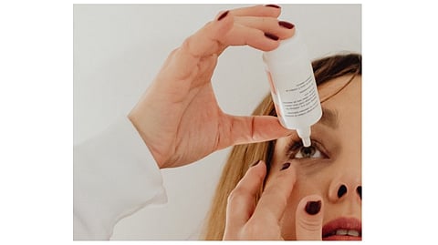 Anyone using eyedrops of any kind should wash their hands beforehand and avoid touching the tip of the bottle to their eye and eyelids, which can increase the risk of contaminating the tip as well as the contents in the bottle.