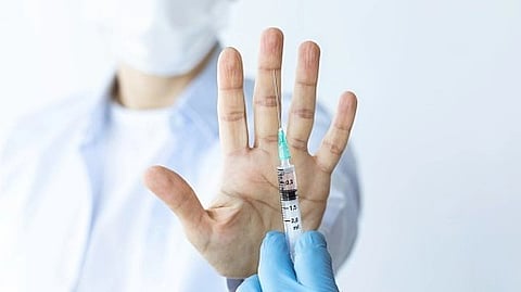 The doctors alleged that their clothes were torn apart by the police, who also reportedly misbehaved with women medics.