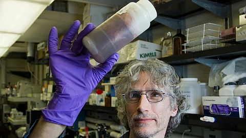 The artificial biological fluid kept natural protein biomarkers intact without refrigeration and even made the natural proteins more resistant to high temperatures