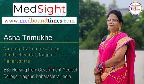 Asha Trimukhe, Nursing Station In-charge, Dande Hospital, Nagpur, Maharashtra