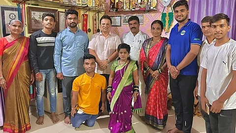 The world's shortest bodybuilder and a Guinness World Record holder Pratik Vitthal Mohite got married to his partner Jayaa in Maharashtra.