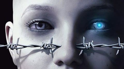 The AI model was a convolutional neural network (CNN) with a U-Net-based encoder–decoder architecture.