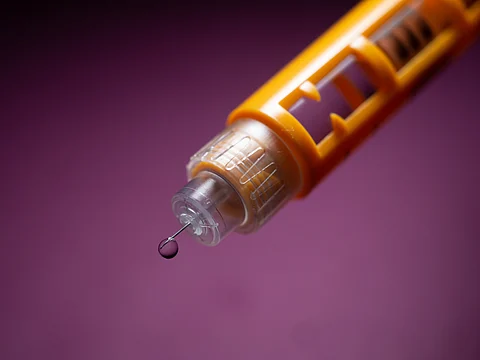 Insulin pens are produced at the factory of the U.S. pharmaceutical company Eli Lilly in Fegersheim, France.
