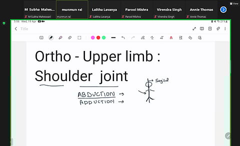 Classroom Session on 'Upper Limb' by MedBound