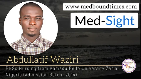 Abdullatif Waziri, BNSc Nursing from Ahmadu Bello University Zaria, Nigeria (Admission Batch: 2014)