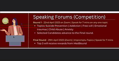 Speaking Forum in April Psych Campaign