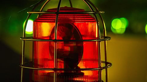 The patient with his family had just left the district hospital, where doctors said he was having a heart attack.