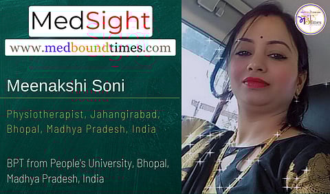Meenakshi Soni, Physiotherapist, BPT from People's University, Bhopal, Madhya Pradesh, India