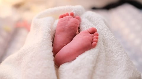 Things took a turn when it was found that the newborn was alive when the family members were about to perform his last rites.