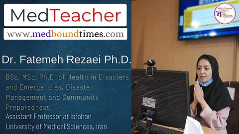 Dr. Fatemeh Rezaei, Assistant Professor at Isfahan University of Medical Sciences, Iran
