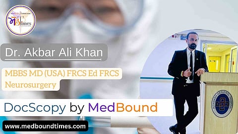 I travel a lot for surgeries. It's not complicated. We need to have the energy and drive to travel and do surgeries- Dr. Akbar Ali Khan