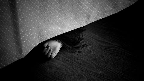 . The woman's son Surajit Som (51), along with his wife Sharmishta and their 16-year-old daughter, were residing in Neb Sarai since 2014