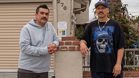 With quick thinking, roommates Michael Vera and Agu
stin Pargas intervened amid a
potentially fatal overdose. "It made me feel good to be able to save somebody,” Vera
said. “He has a second chance now."
