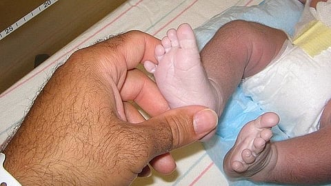 Persistent Pulmonary Hypertension (PPHN) is characterised by low oxygen levels and high pressure in the pulmonary arteries due to the blood vessels in the lungs failing to dilate after birth.