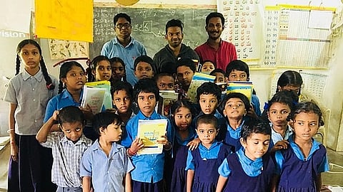 covers students in Anganwadi Shala Arogya-National Child Health Program (SHRBSK)covers students in Anganwadi centres, primary schools, secondary/higher secondary schools, as well as school dropouts. (Representational image: Wikimedia Commons)