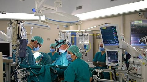 The surgeries were performed by faculty in neurosurgery RMLIMS, who is only faculty with dual training (both neuro and orthopaedic spine)
(Wikimedia commons)
