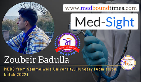 Zoubeir Badulla
MBBS from Semmelweis University, Hungary (Admission batch 2022)
