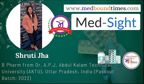 Shruti Jha, B Pharm from Dr. A.P.J. Abdul Kalam Technical University (AKTU), Uttar Pradesh, India (Passout Batch: 2022)
