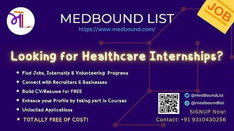 Find Jobs, Internships and Vounteering Programs with MedBound List