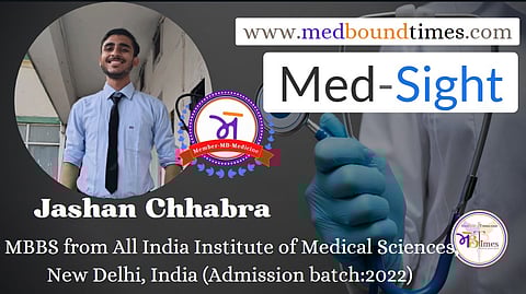 Jashan Chhabra,
MBBS from All India Institute of Medical Sciences, New Delhi, India (Admission batch:2022)