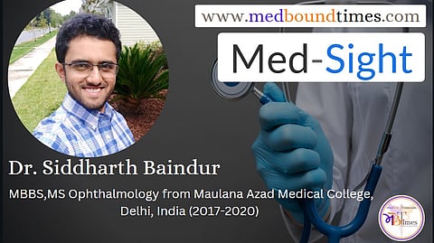 Dr. Siddharth Baindur ,
MBBS, MS Ophthalmology from Maulana Azad Medical College, Delhi, India (2017-2020)