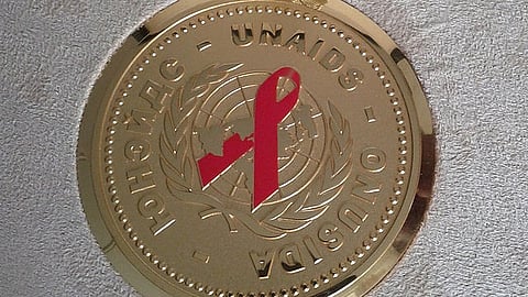 In 2022, an estimated 39 million people around the world were living with HIV, according to UNAIDS, the United Nations AIDS program. HIV can progress to AIDS if left untreated. (Wikimedia commons)