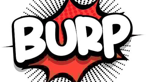 Kimycola's record-breaking burp reverberated at an astounding 107.3 decibels (dB) (Freepik)