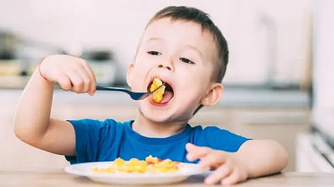 Starting infants & kids on high-sugar, high-fat, high-sodium foods early may harm their growth & health. (Representational Image: Pixabay)