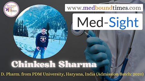 Chinkesh Sharma, D. Pharm. from PDM University, Haryana, India (Admission Batch: 2020)