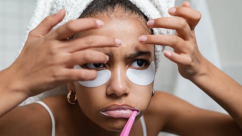 Brushing your teeth post-shower can be one of the triggering factors for Acne (Representational Image: Pexels)