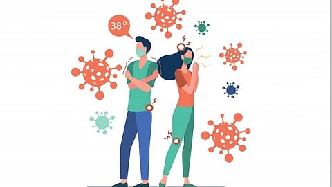 Common cold virus infection (Designed by Freepik )