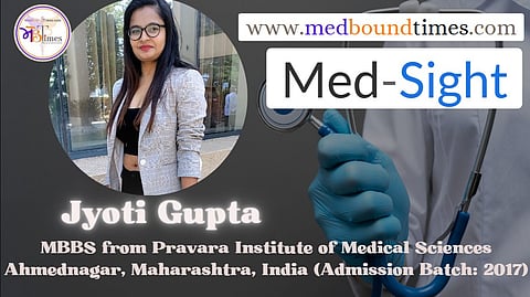 Jyoti Gupta,MBBS from Pravara Institute of Medical Sciences Ahmednagar, Maharashtra, India (Admission Batch: 2017)