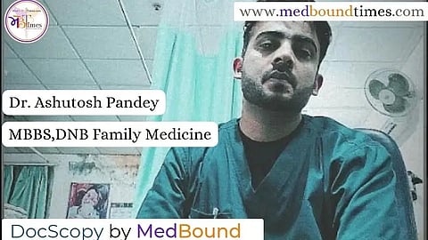 Dr. Ashutosh Pandey, MBBS, DNB Family Medicine from BPS Government Medical College for Women in Sonipat, Haryana, India