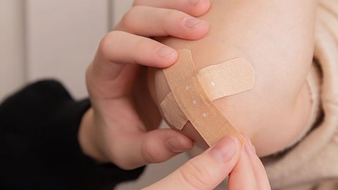 Millimeter by millimeter, new tissue makes its way through a wound until it has closed a skin lesion. (Representational image: Unsplash)