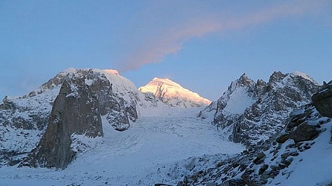 Karakoram, situated within the world's second-highest mountain range, is home to Siachen Glacier. This mountain range has strategic significance for the Indian army
(representational image: Wikimedia Commons)