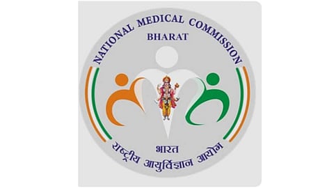 NMC never had a logo. NMC adopted the symbol about one and a half years ago, where it had the black and white image of Lord Dhanvantari. The color image was changed after a recent meeting of the board and has clearer visibility now (representational image: Wikimedia Commons)