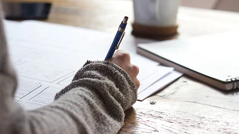 Writing By Hand May Increase Brain Connectivity More Than Typing On A Keyboard (Representational image:Unsplash)