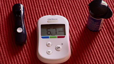 Pregnancy weight and biochemical markers measured in blood from women with gestational diabetes mellitus (GDM) were related to increased risk of poor pregnancy outcomes, suggesting a new direction for precision diagnostics, according to researchers.
(Representational image: Unsplash)