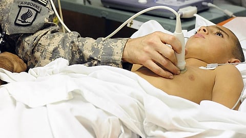 Data from the St. Jude lifetime cohort study (St. Jude LIFE) revealed that two common biomarkers of cardiac function and damage could better predict cardiomyopathy (Representational image : Wikimedia commons)