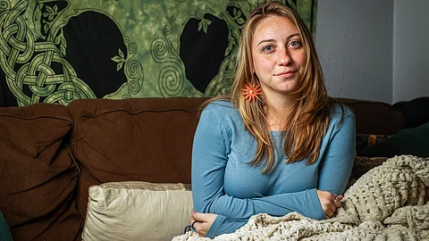 Nina Shand was diagnosed with narcolepsy in 2021 and has been affected by the ongoing Adderall shortage.
(Dirk Shadd/Tampa Bay Times)