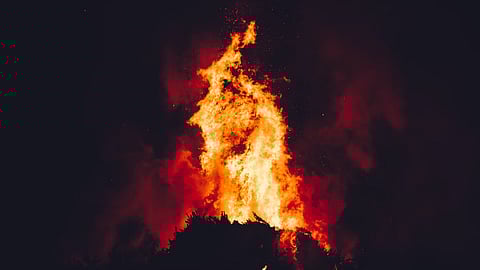 A fire broke out inside the intensive care unit (ICU) of Dr. Ambedkar Hospital at Vikhroli East in Mumbai. (Representational Image: Unsplash)