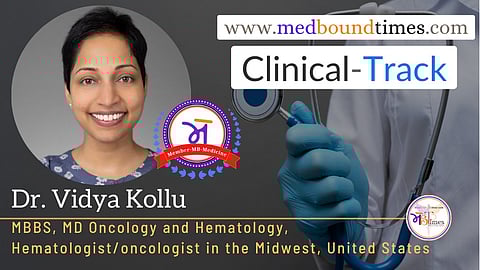 Dr. Vidya Kollu, MBBS, MD Oncology and Hematology, Hematologist/oncologist in the Midwest, United States